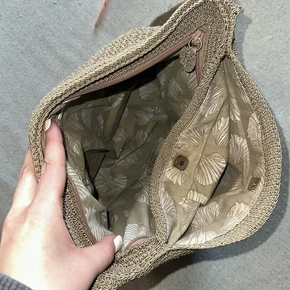 Knit  Pattern Shoulder Bag - Picture 7 of 9